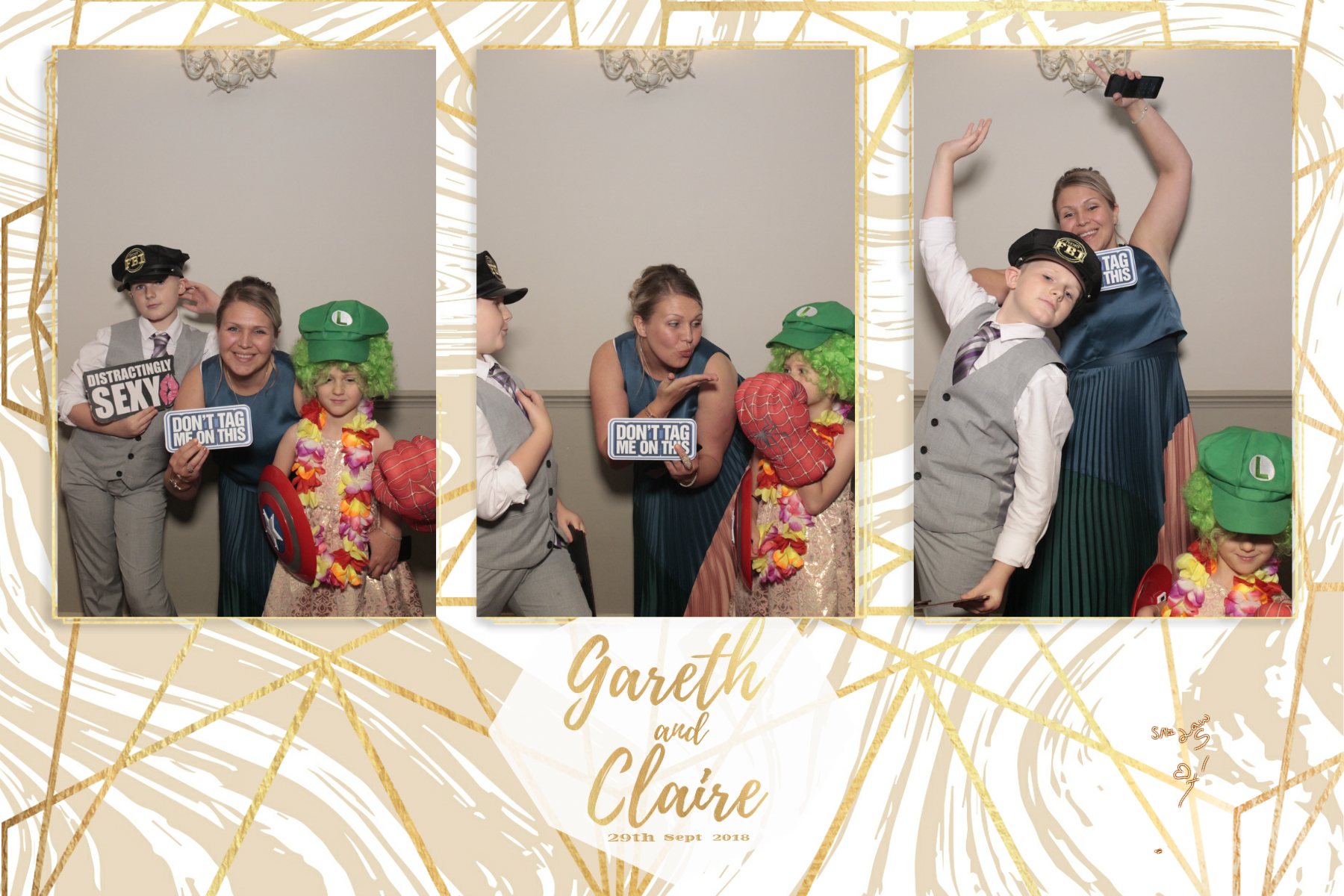 Claire & Gareth's Wedding | View more photos from the event at gallery.myphotoboothexperience.co.uk/u/MyPhotoBoothExperienceLtd/Claire-Gareths-Wedding